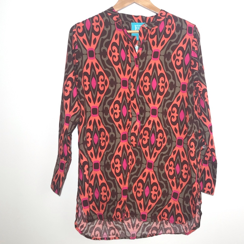 Escapada womens long sleeve Paula top